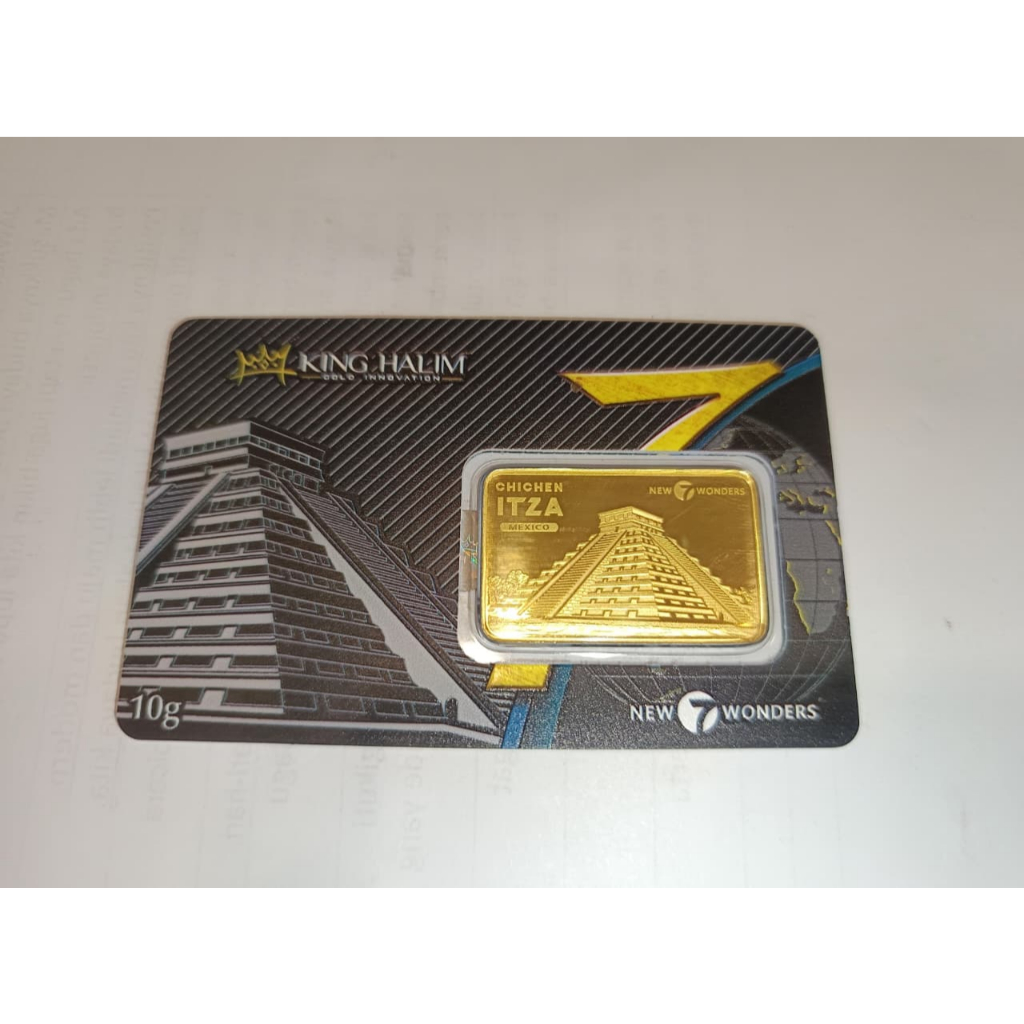 LOGAM MULIA EMAS KING HALIM 10GR - CHICHEN ITZA