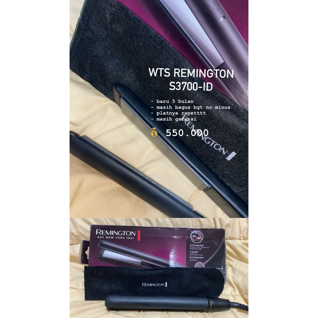 (BOOKED) Catokan Remington S3700