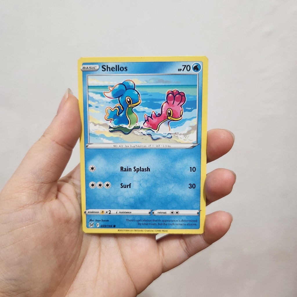 Kartu Pokemon TCG English - Shellos
