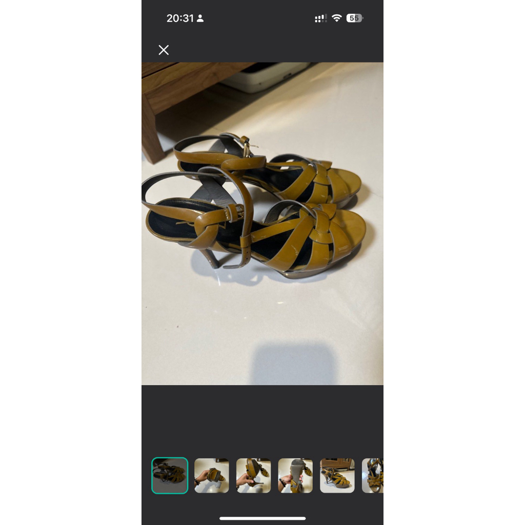 heels YSL tribute