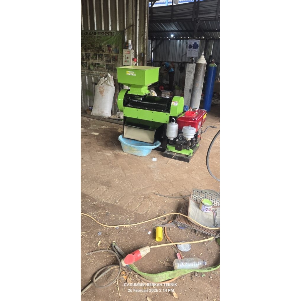 Mesin giling sekam padi jadi dedak Tipe 60| SUMBER BERKAH TEKNIK