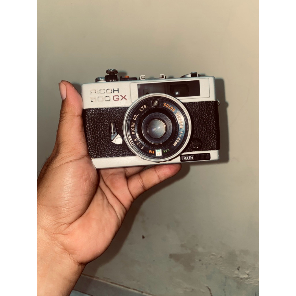 Kamera Analog film Ricoh 500 GX (modified)