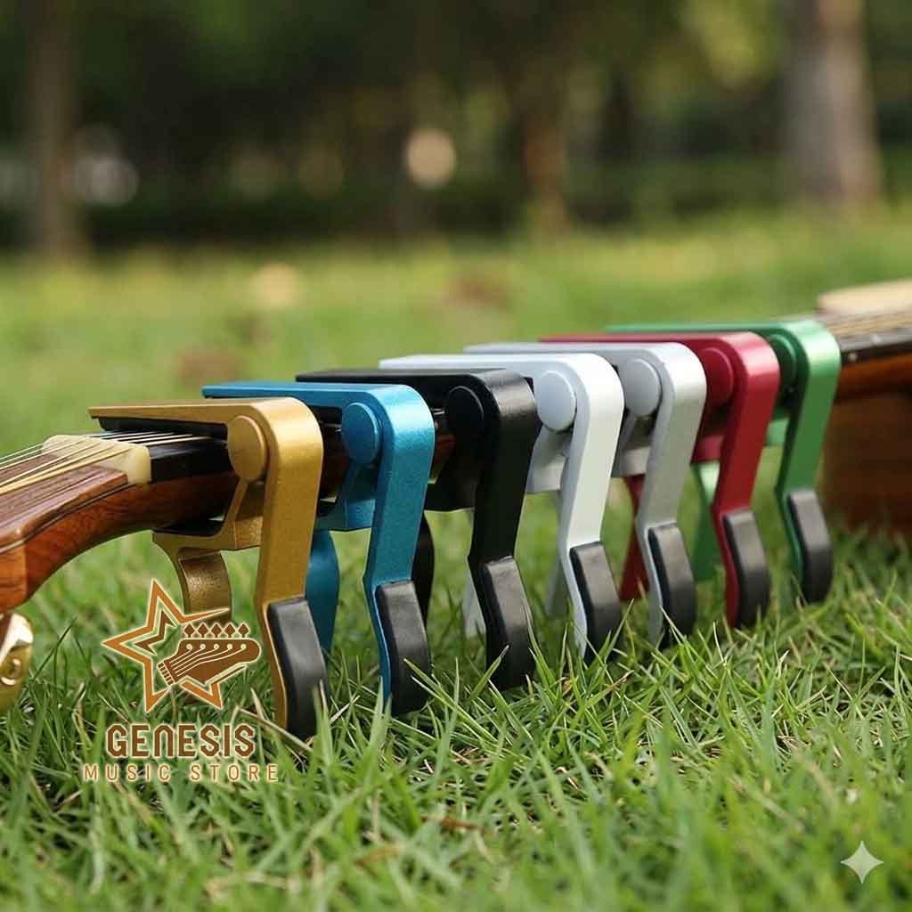 Capo Gitar Aluminium / Kapo Import Gitar Akustik / Klasik / Elektrik
