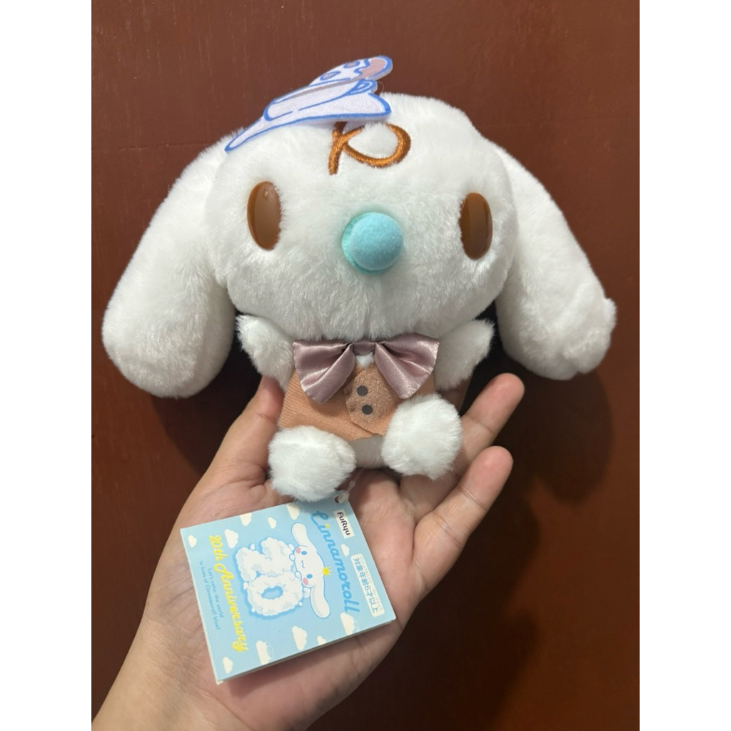 Boneka Cinnamoroll Milk Twin Tails Sanrio edisi 20th