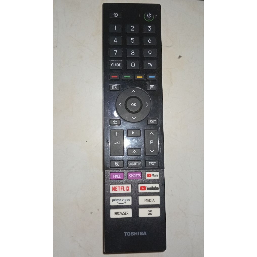 FLASH SALE - (BEKAS) TERMURAH ORIGINAL REMOTE TV SMART TOSHIBA