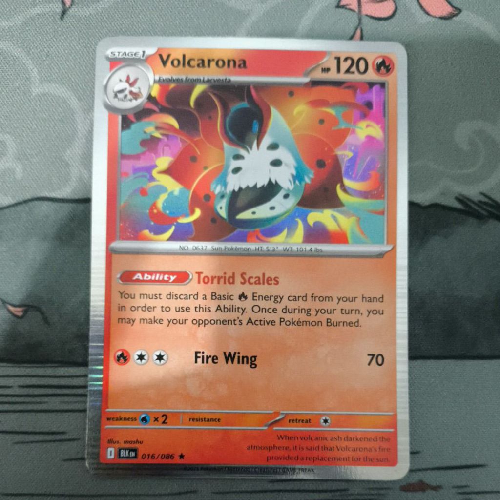 Volcarona 16/086 holo bbwf