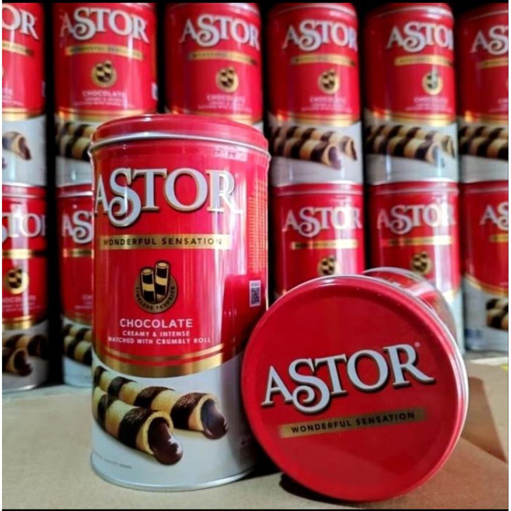 Astor cokelat kaleng 330 gram