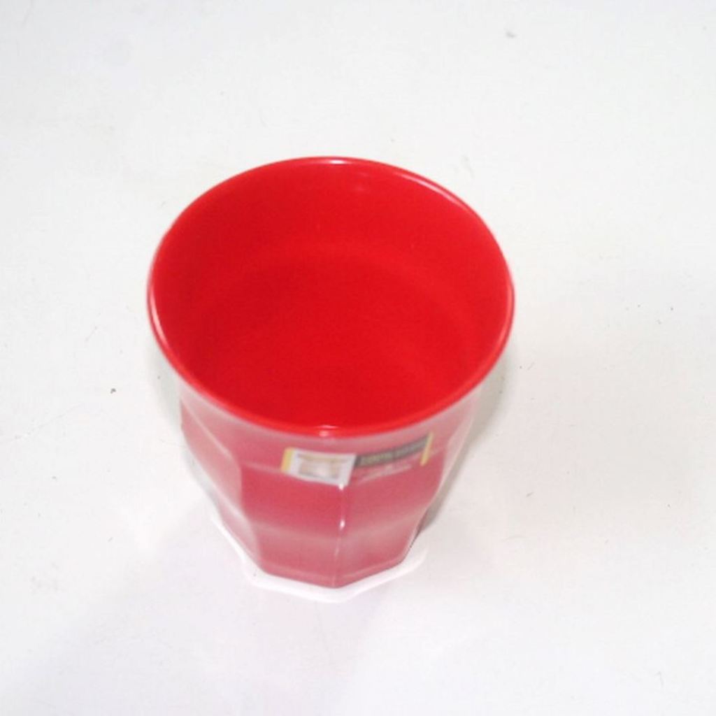 Gelas Belimbing Kecil T 9cm 280ml Merah  Melamine - Golden Dragon B0501