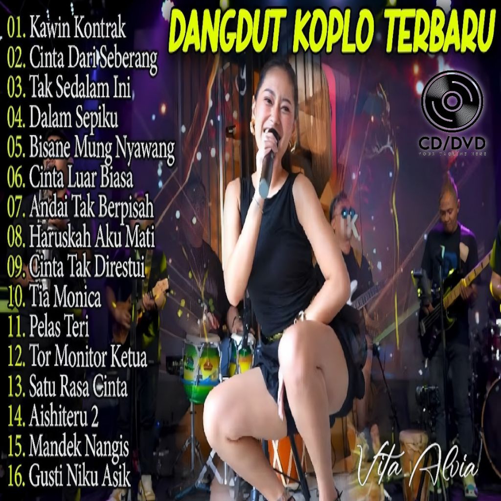 KASET LAGU DANGDUT KOPLO TERBARU VITA ALVIA - KASET DVD MUSIK TERBARU - KASET LAGU DANGDUT VITA ALVI