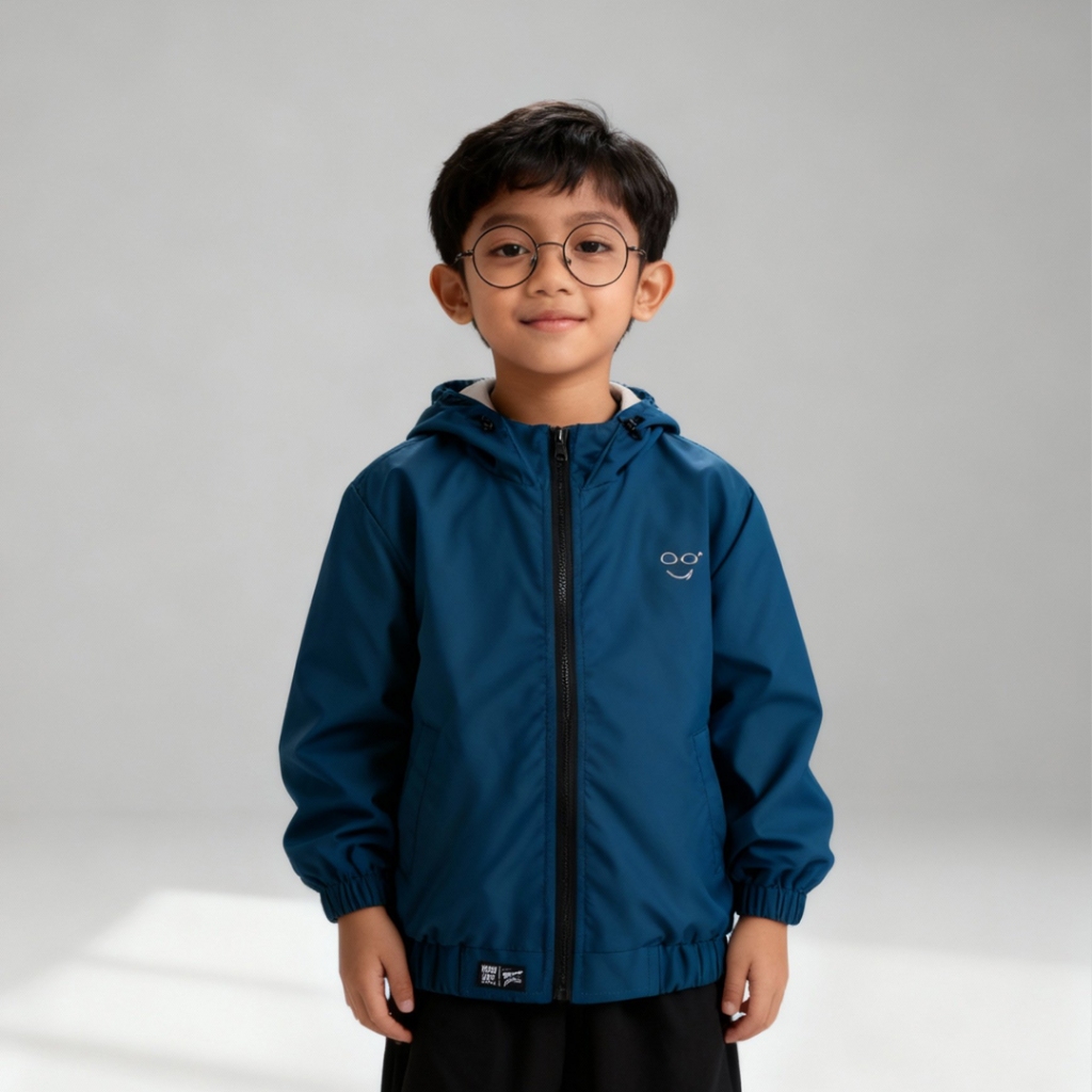 WOOKAY.BRAND - Jaket Anak Tracktop Windproof Water repellent