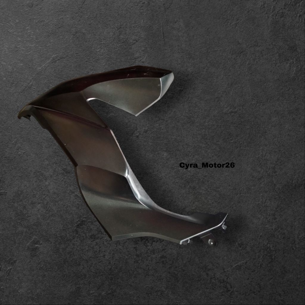 cover sayap depan sebelah kiri honda pcx 160 hitam doff original