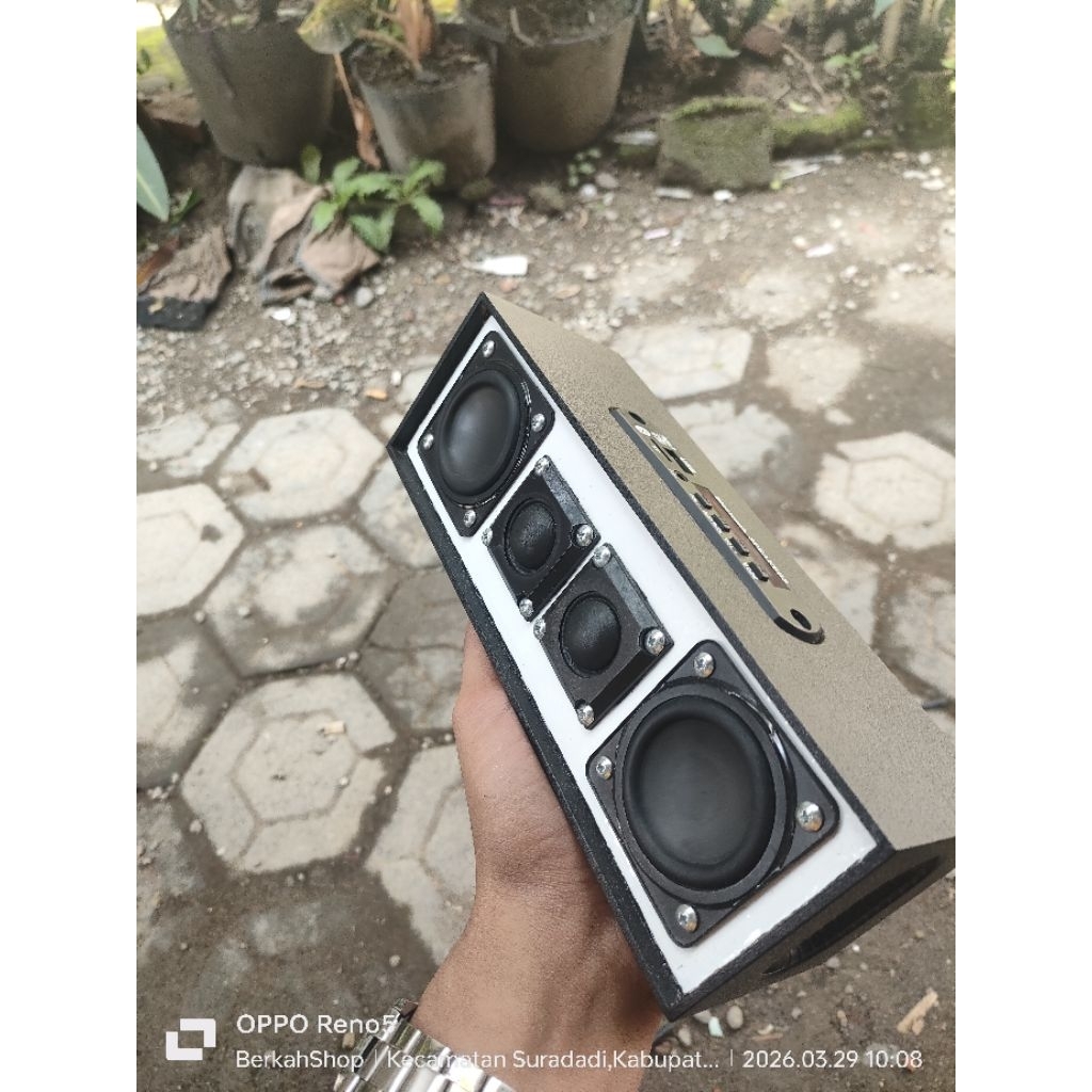 Speaker bluetooth rakitan 50w 2 inch Bass