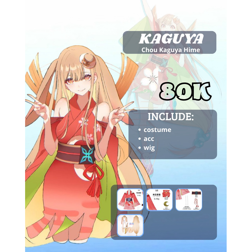 rental costume kaguya