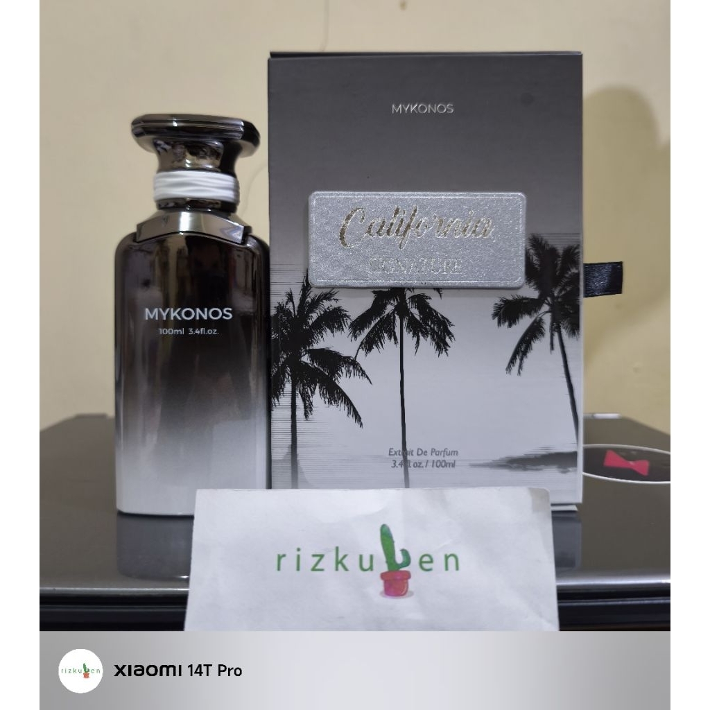 Preloved Parfum Lokal Mykonos - California Signature 100ml