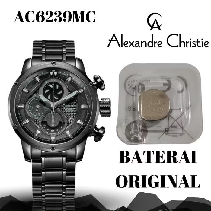 BATERAI JAM ALEXANDRE CHRISTIE ORIGINAL AC6239MC