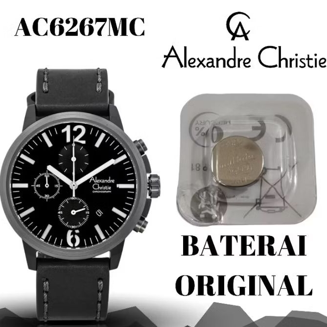 Baterai Jam Alexandre Christie Original AC6267MC