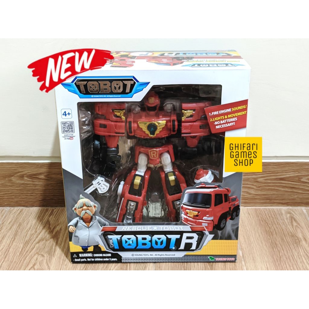 TOBOT R FIREFIGHTER Original BIG SiZE | Tobot Young Toys Original