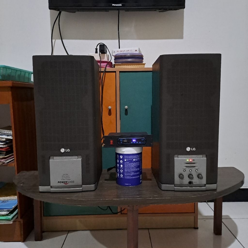 Speaker LG PowerMax II + Mini Bluetooth Radio