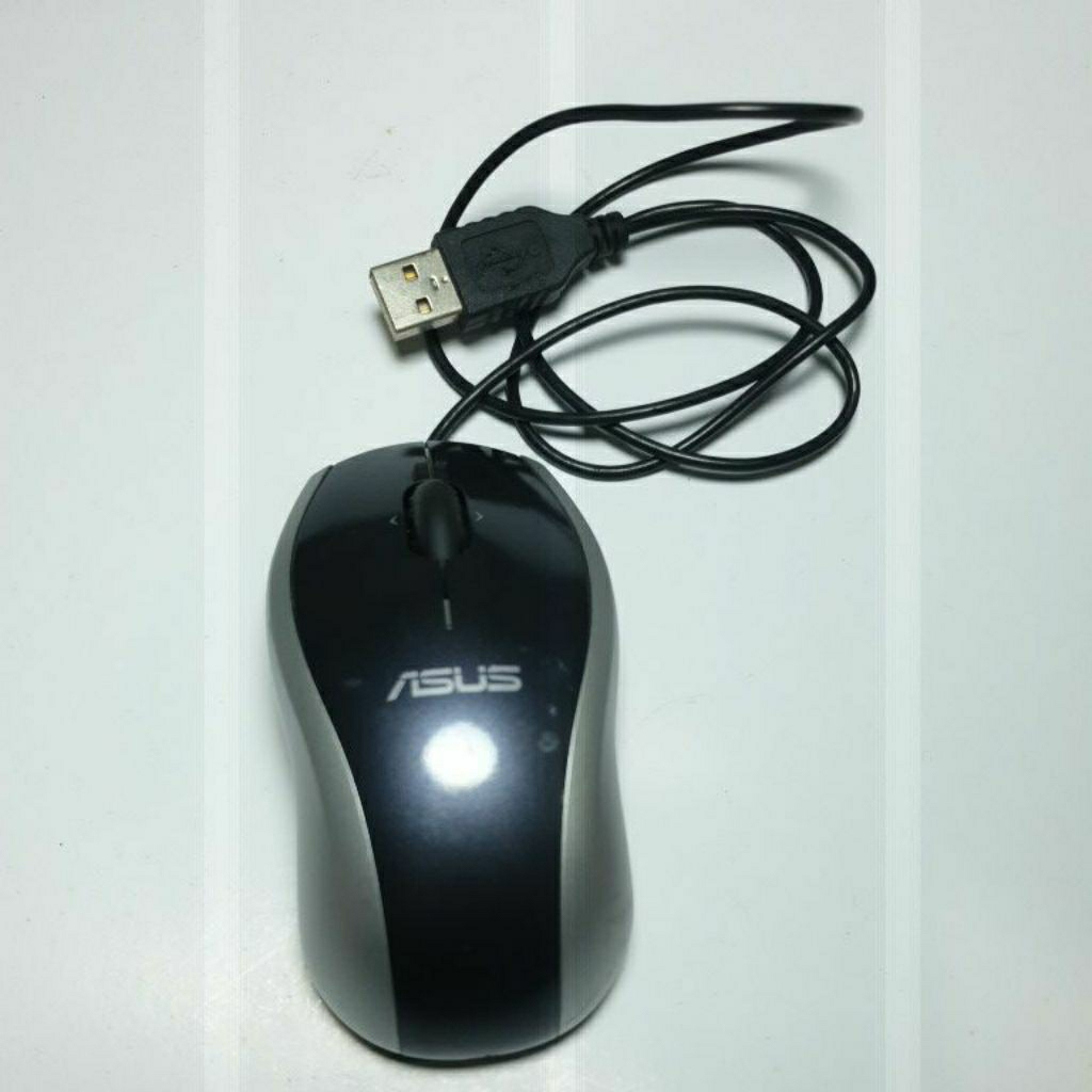 mouse asus logitech original kabel usb