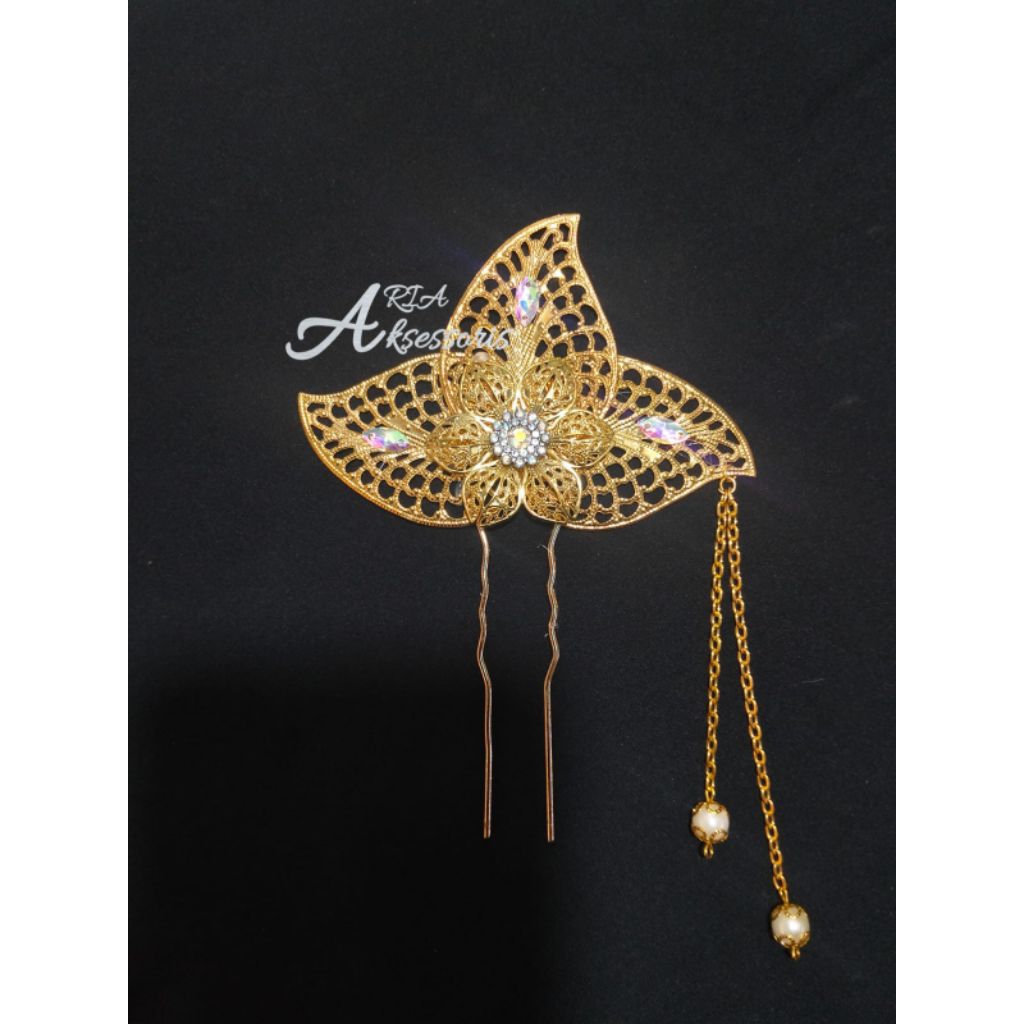 tusuk konde murah, tusuk konde modern, hiasan sanggul, tusuk sanggul‎