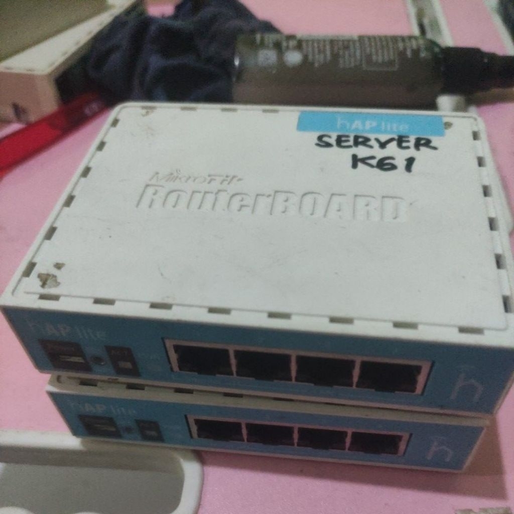 mikrotik hAP lite RB941-2nD mulus normal GARANSI