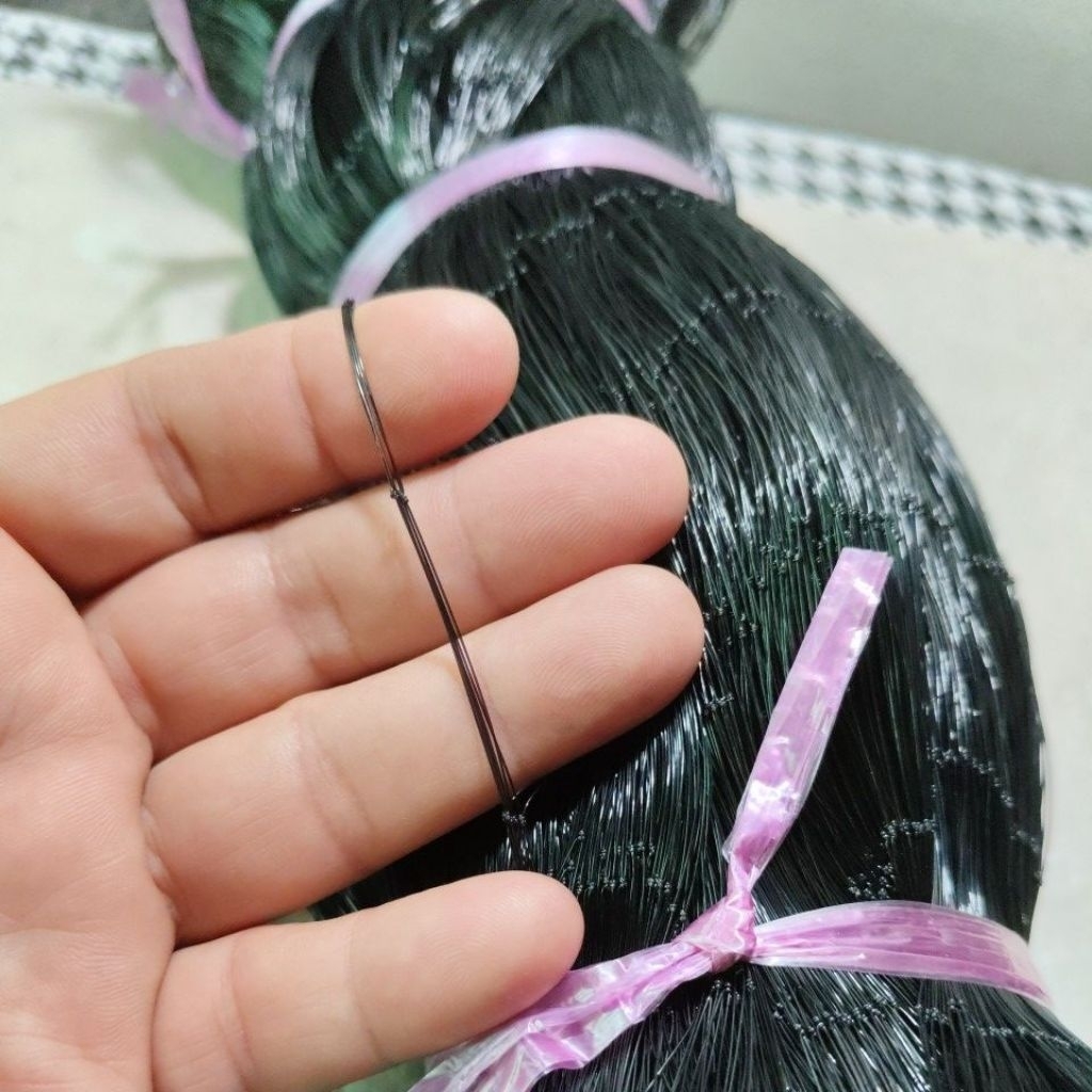 030 jaring burung hitam 3" tinggi 5 meter, jaring saja