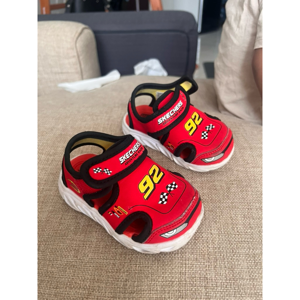 SKECHERS S LIGHTS Size 22 Preloved Sepatu Sandal Anak