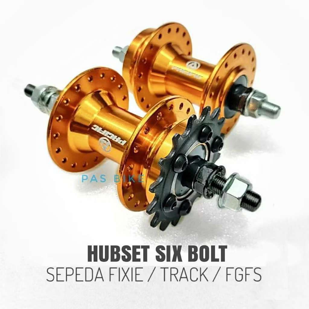 Hub Fixie Doltrap Skid Six Bolt Sepasang 36 H