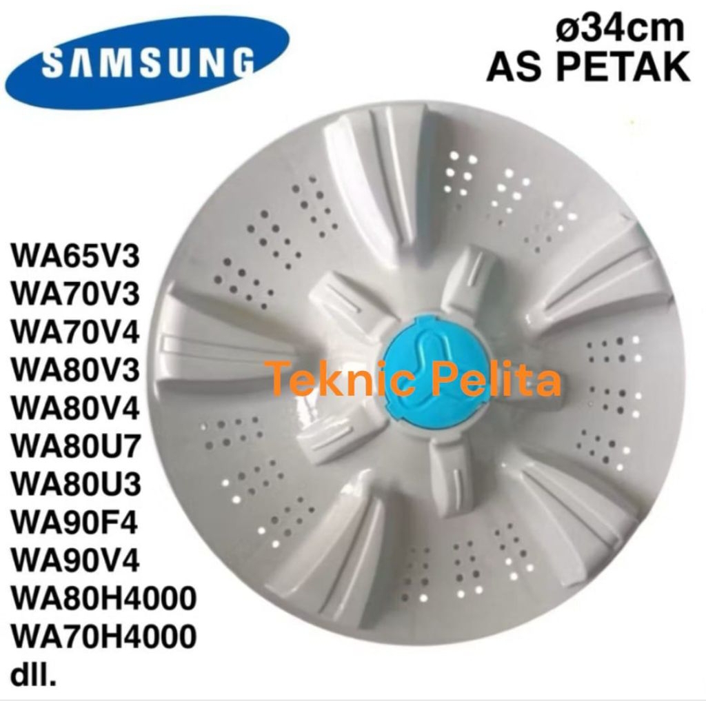 PULSATOR PUTARAN BALING BALING MESIN CUCI SAMSUNG 1 TABUNG DIAMON DRUM 34CM AS KOTAK