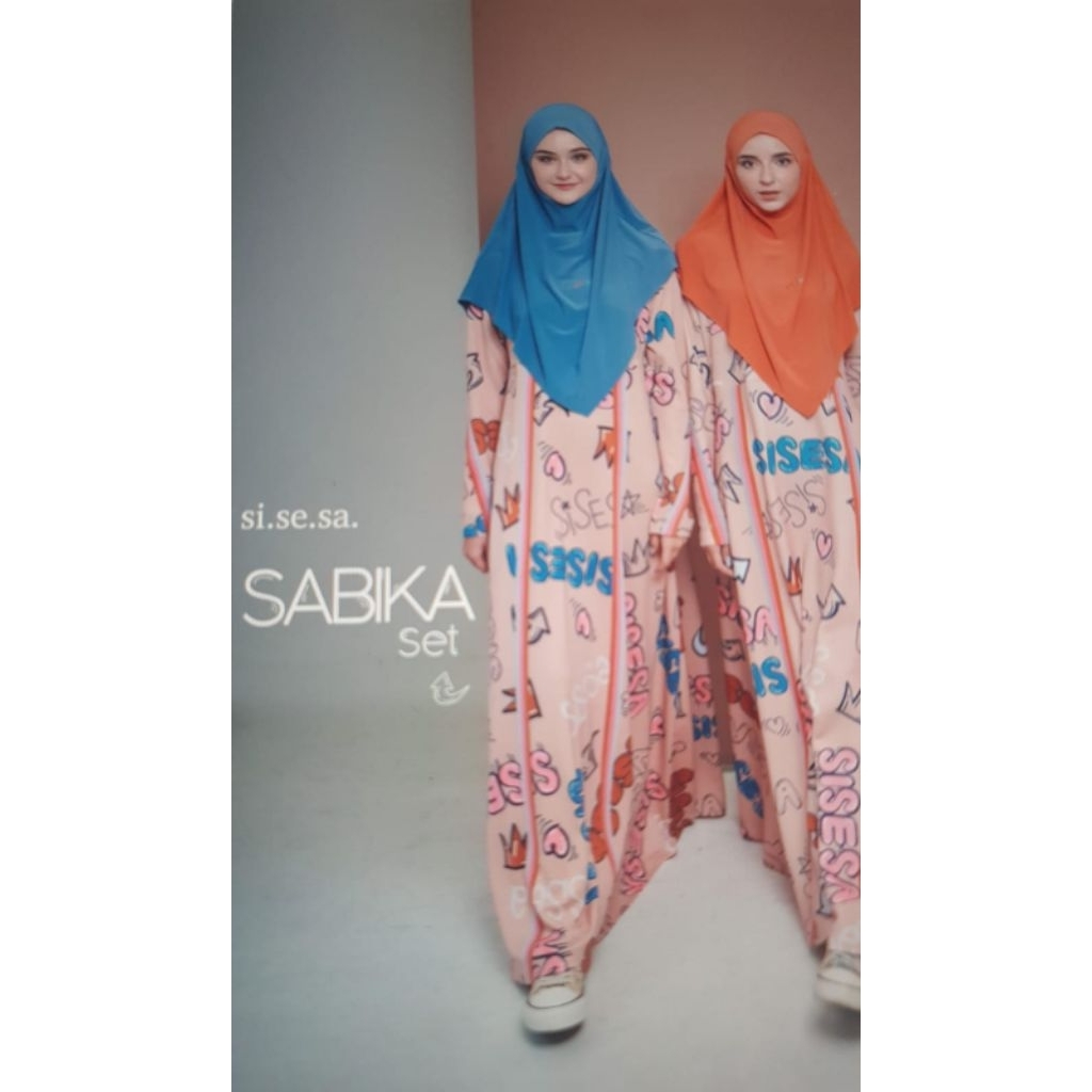 PL Set dress sisesa sabika ginger peach