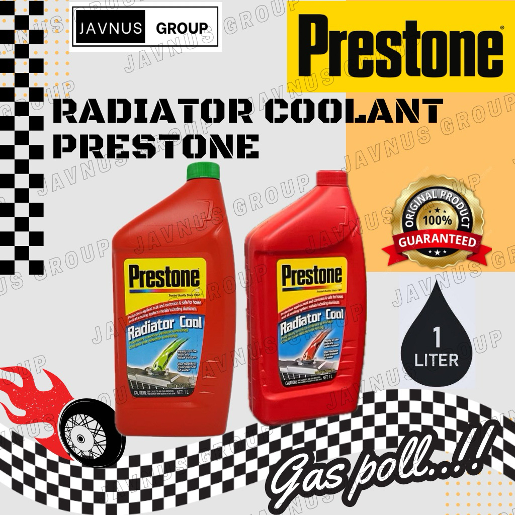Prestone Radiator Coolant Air Radiator Prestone 1L Air Radiator Motor Mobil Anti Overheat