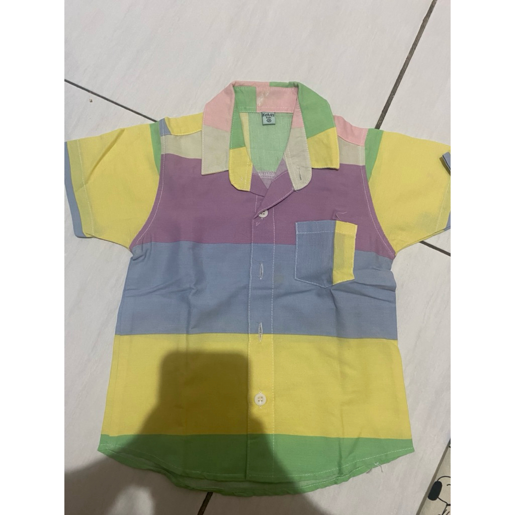 Kelvin Kids kemeja anak laki laki prelove