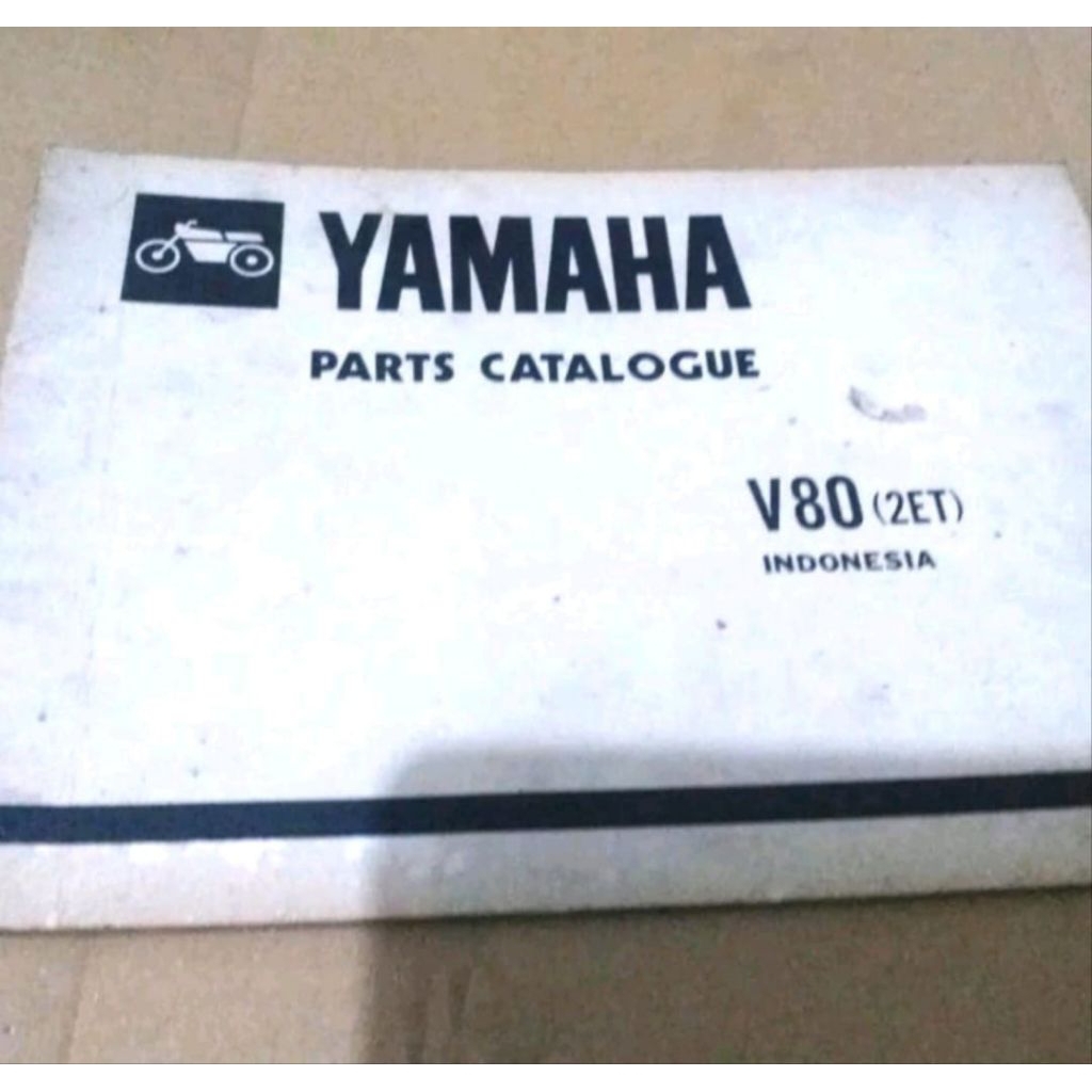 PART CATALOGUE YAMAHA V80 (2ET) ORIGINAL
