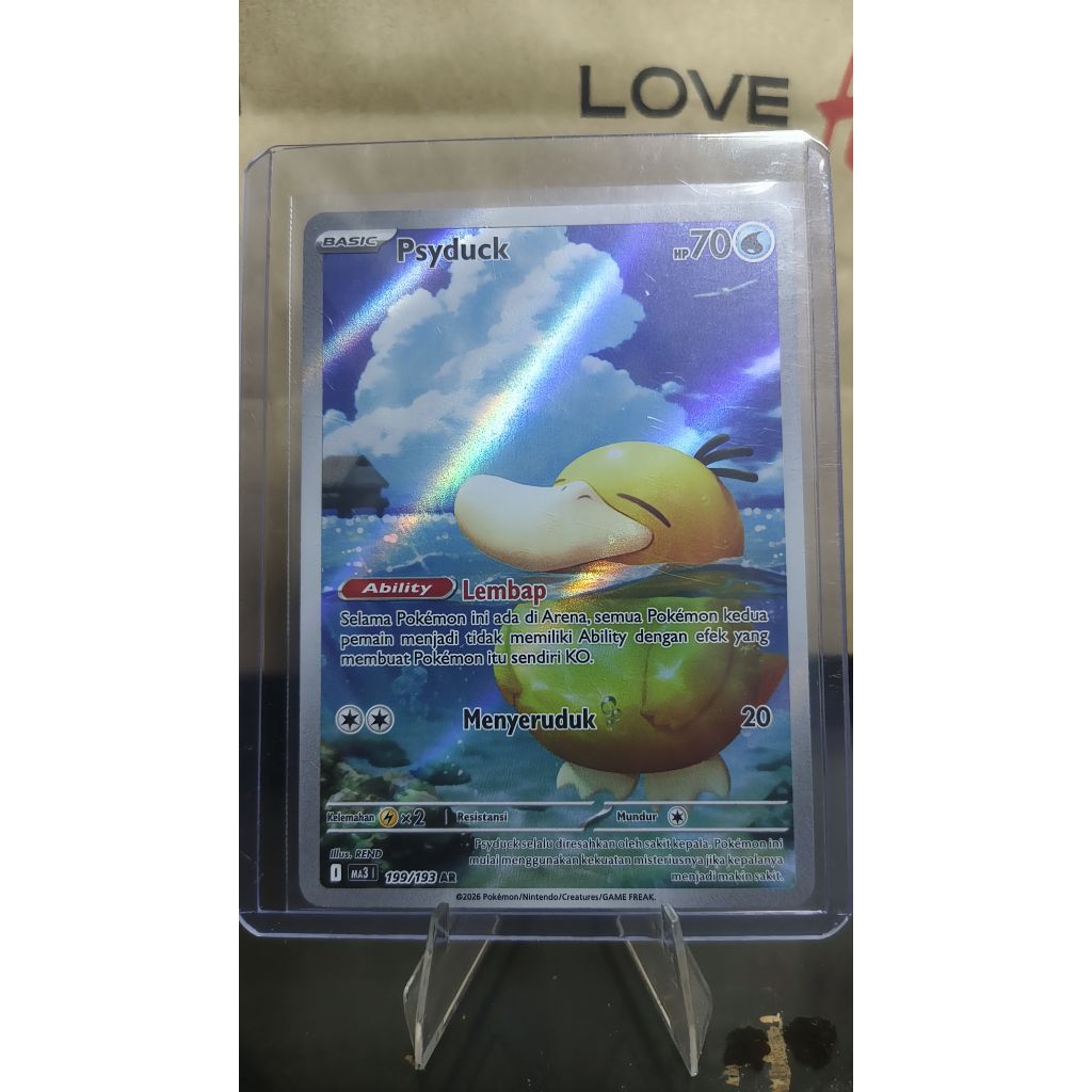 PSYDUCK AR INDO pokemon tcg