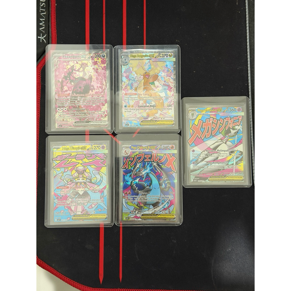 KARTU POKEMON EVOLUSI MEGA
