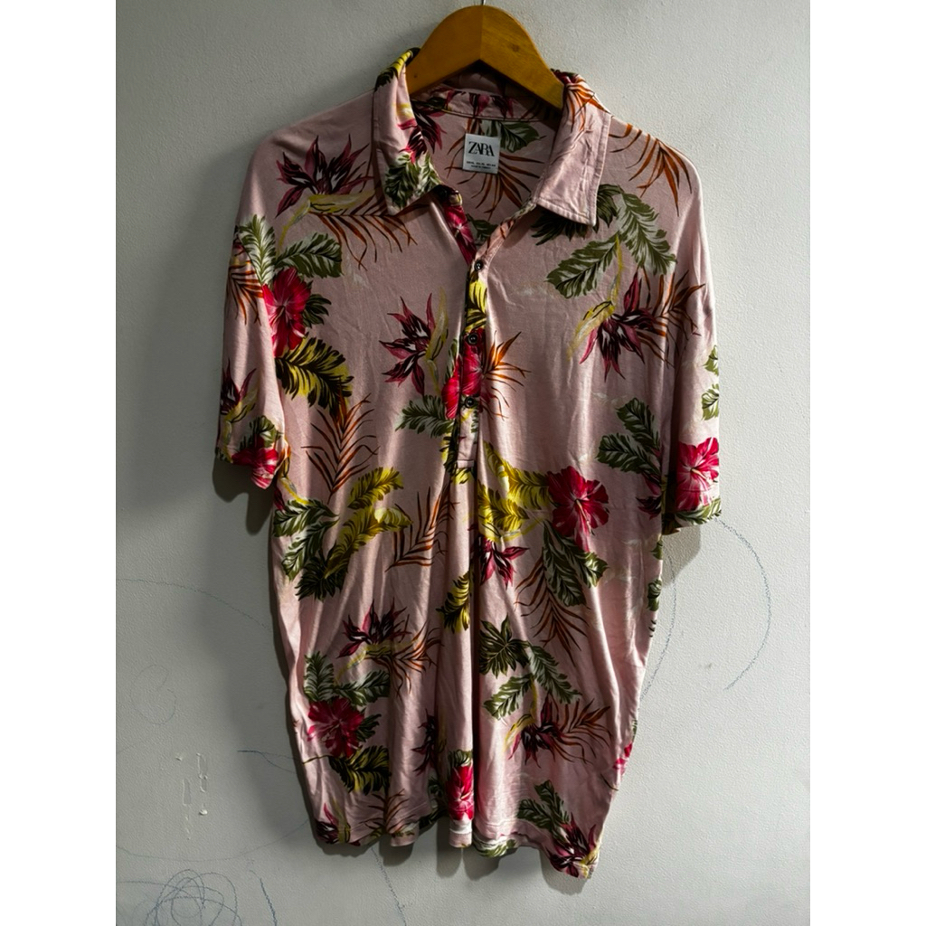 ZARA MAN POLO HAWAI PRIA
