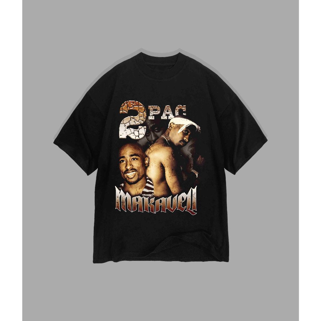 Tshirt Tupac Shakur - Makaveli 2pac Shakur