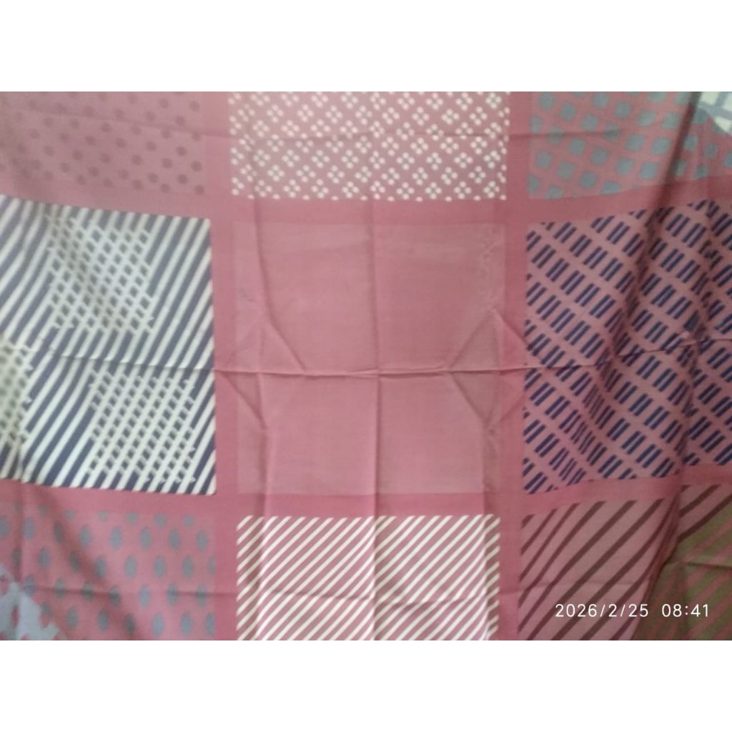 OBRAL UMAMA Scraf jilbab kerudung segiempat motif ukuran 106x109cm