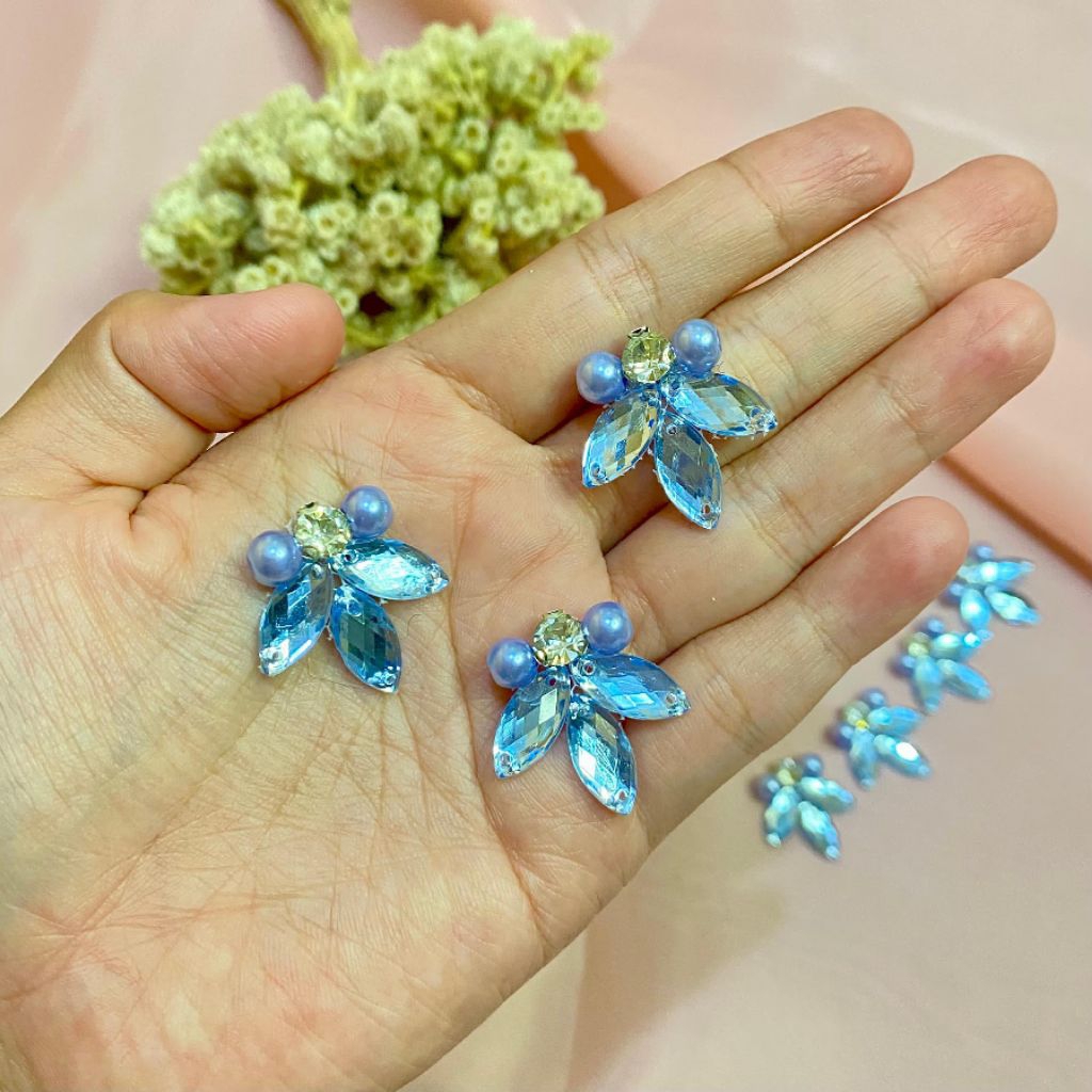 Payet Rangkai Instan / Payet Instan Cantik / Payet Leher / Payet Instan Hiasan Kebaya Dress Baju Gau