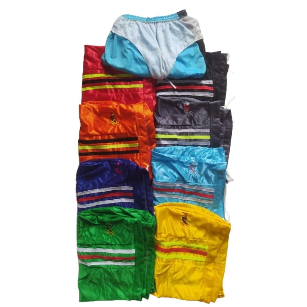 PAKET HEMAT 12PCS cod Kolor harian kilap bahan abutay tebal termurah grosir konveksi kolor