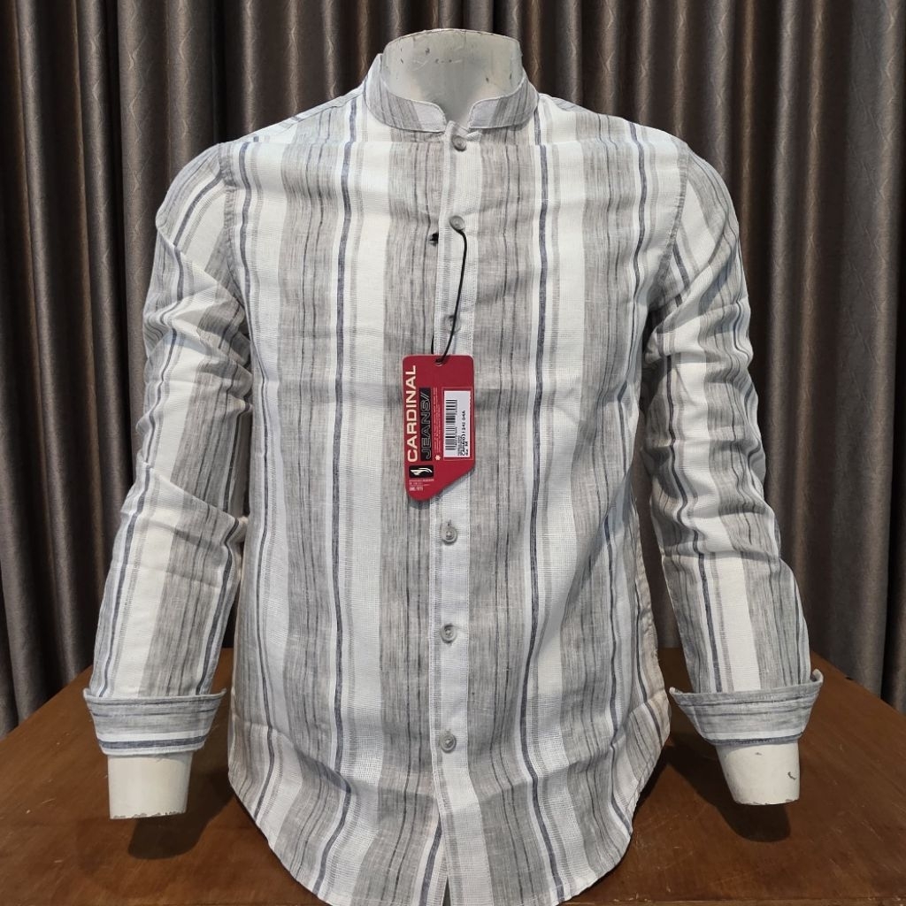 KOKO KEMEJA KEMKO PRIA CARDINAL JEANS ORIGINAL BAHAN PREMIUM KATUN 100% LENGGAN PANJANG NEW SERIES T
