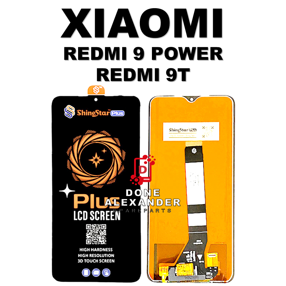 LCD TOUCHSCREEN REDMI 9 POWER / REDMI 9T ORIGINAL 100% FULLSE 1 SET