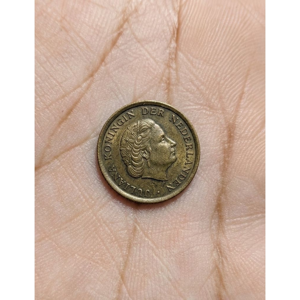 ​[KOLEKSI LANGKA] Koin Kuno Belanda Juliana Koningin Der Nederlanden