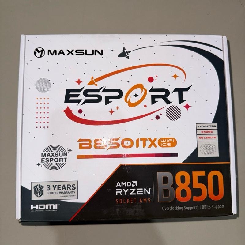 motherboard maxsun b850i chipset b850 socket am5 maxsun b850itx am5 motherboard itx b850 maxsun b850