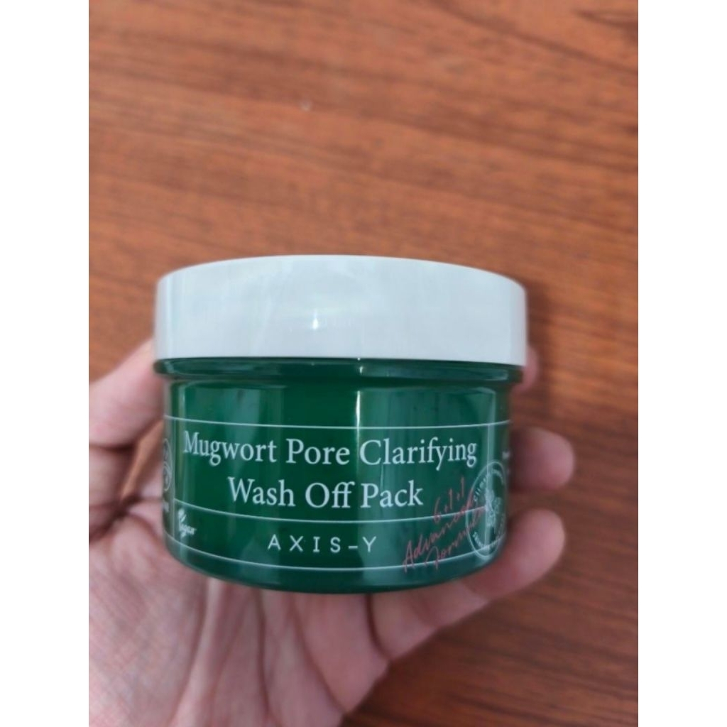AXIS-Y Mugwort Pore Clarifying Wash Off Pack Preloved