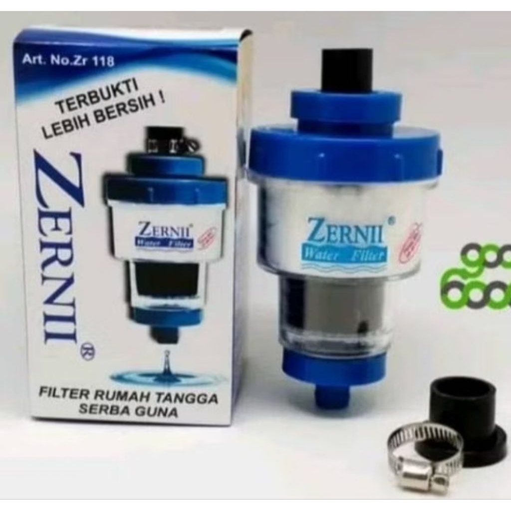 Filter Air Kran Zernii - Saringan Air Praktis dengan Penyaringan Ganda