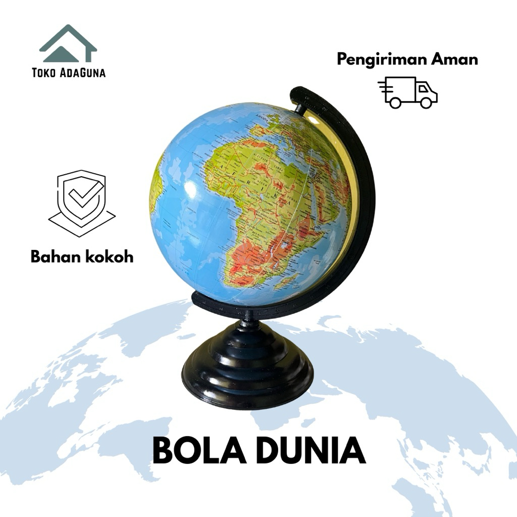 Globe murah / Bola dunia ukuran Diameter 30cm