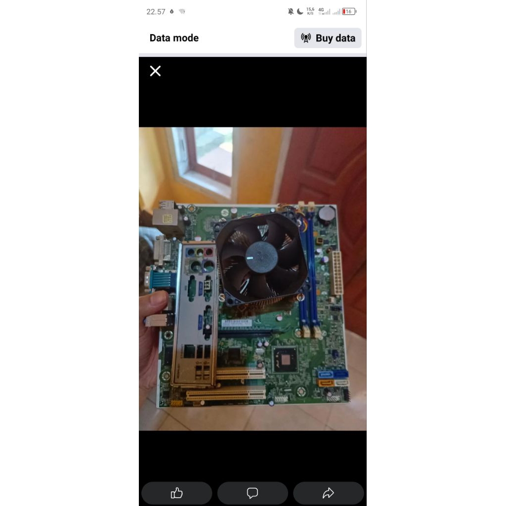 i5 2400 + h61 (hp) murah
