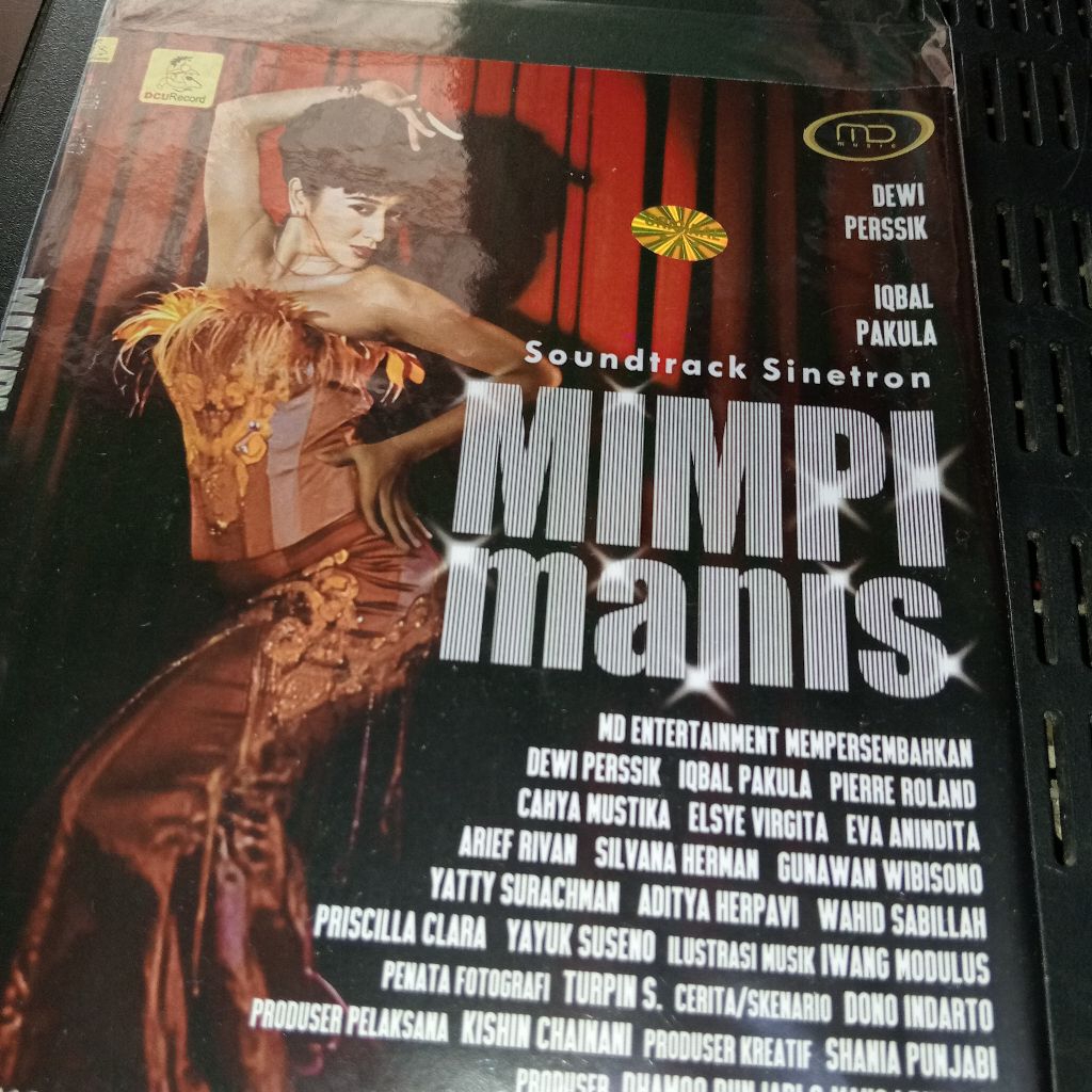 kaset vcd Album Mimpi Manis Vol 1 - VCD Karaoke Soundtrack Sinetron Mimpi Manis Dewi Persik