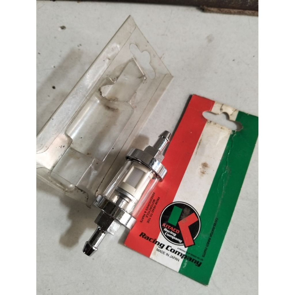 saringan kran bensin 1/4 kitaco racing company Made in japan